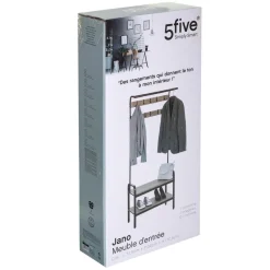Penderie vestiaire 2 étagères