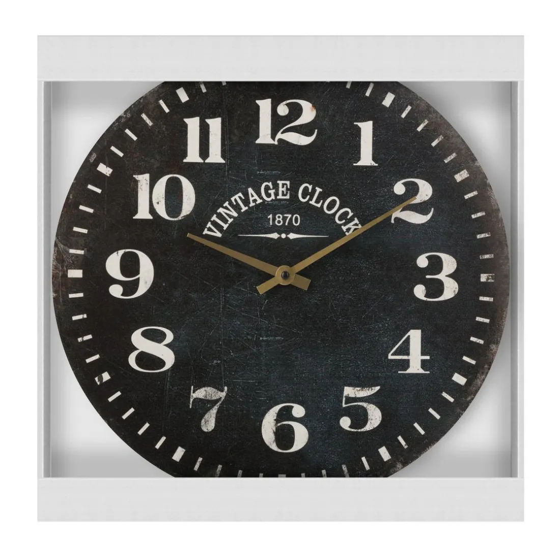 Pendule en panneau de bois MDF D38cm