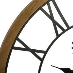 Pendule Mécanique en Métal et Bois