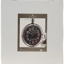 Pendule métal gousset noir D60