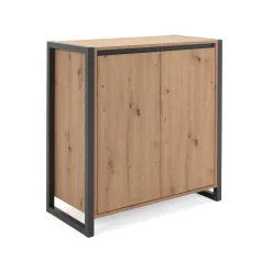 Petit Buffet de Rangement 2 Portes DENVER