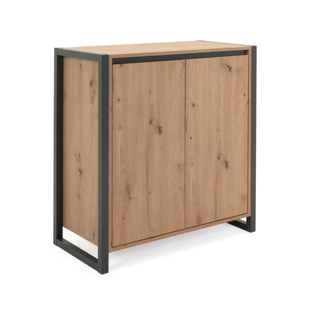 Petit Buffet de Rangement 2 Portes DENVER