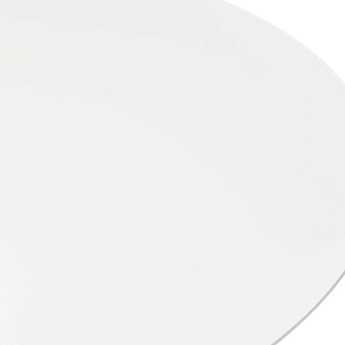 Petite table de bureau ou à diner ronde 'BARABAR' blanche