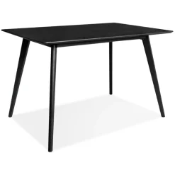 Petite table ou bureau design 'MARIUS' noire