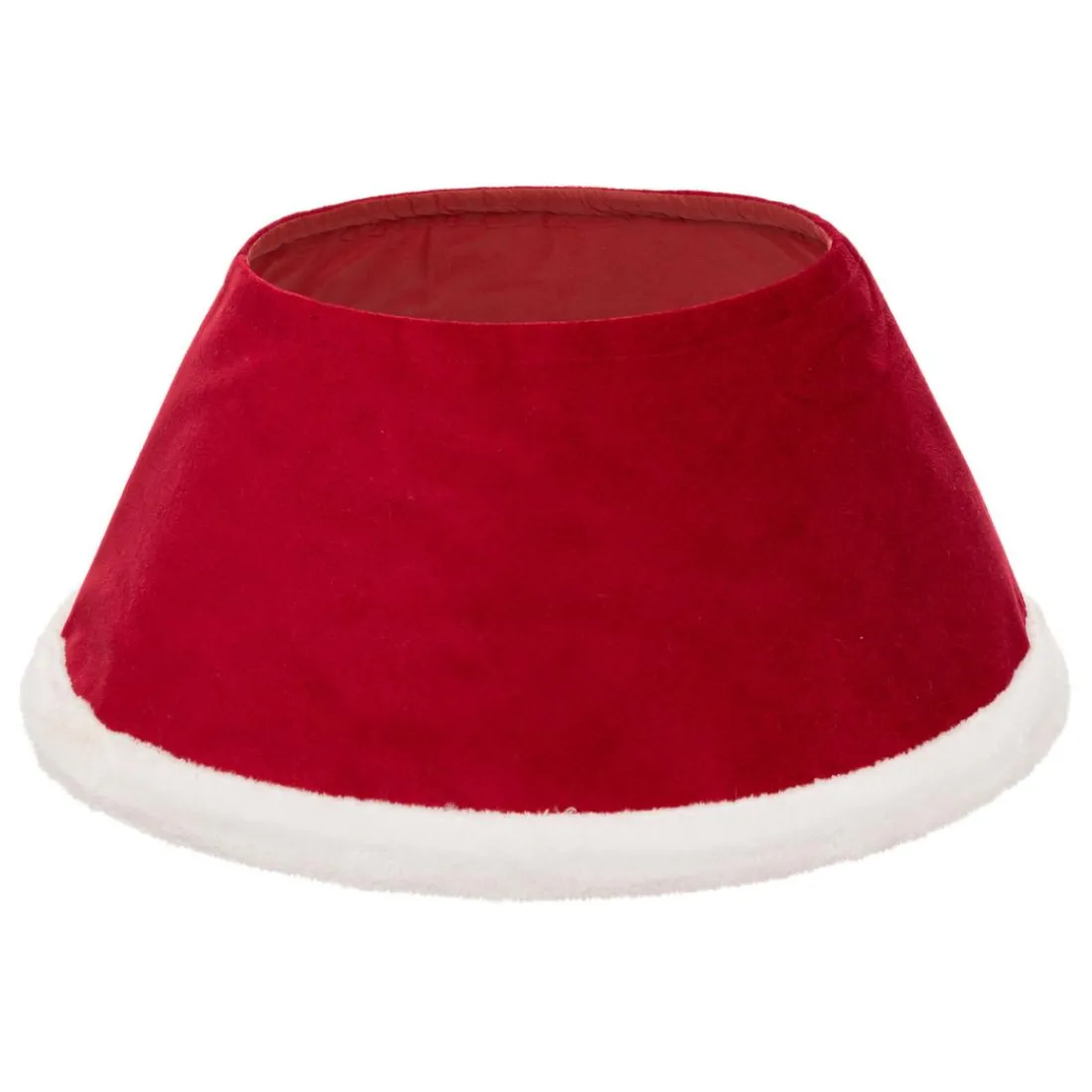 Pied de sapin rouge blanc