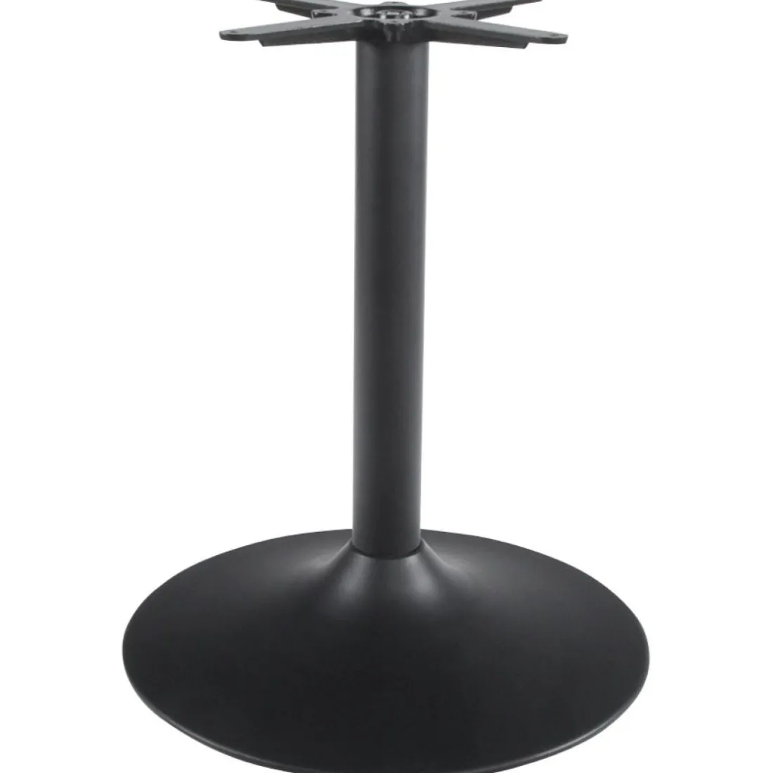 Pied de table 'BLAK' en métal noir