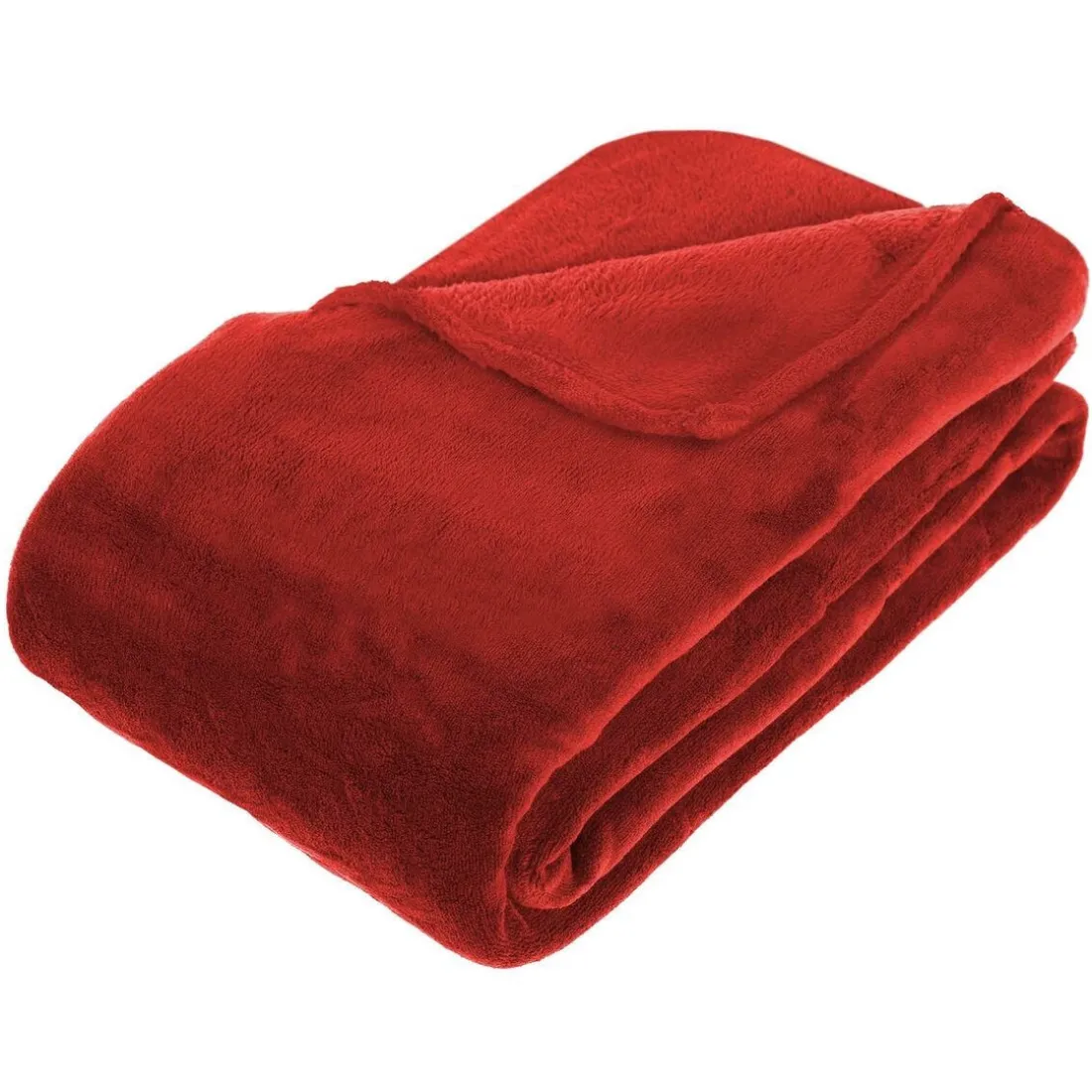 Plaid Kiesa 230x180cm - Rouge