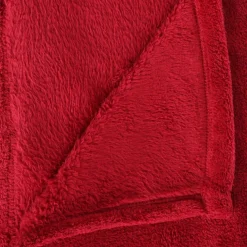 Plaid Kiesa 230x180cm - Rouge