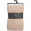 Plaid microfibre lin 180x230
