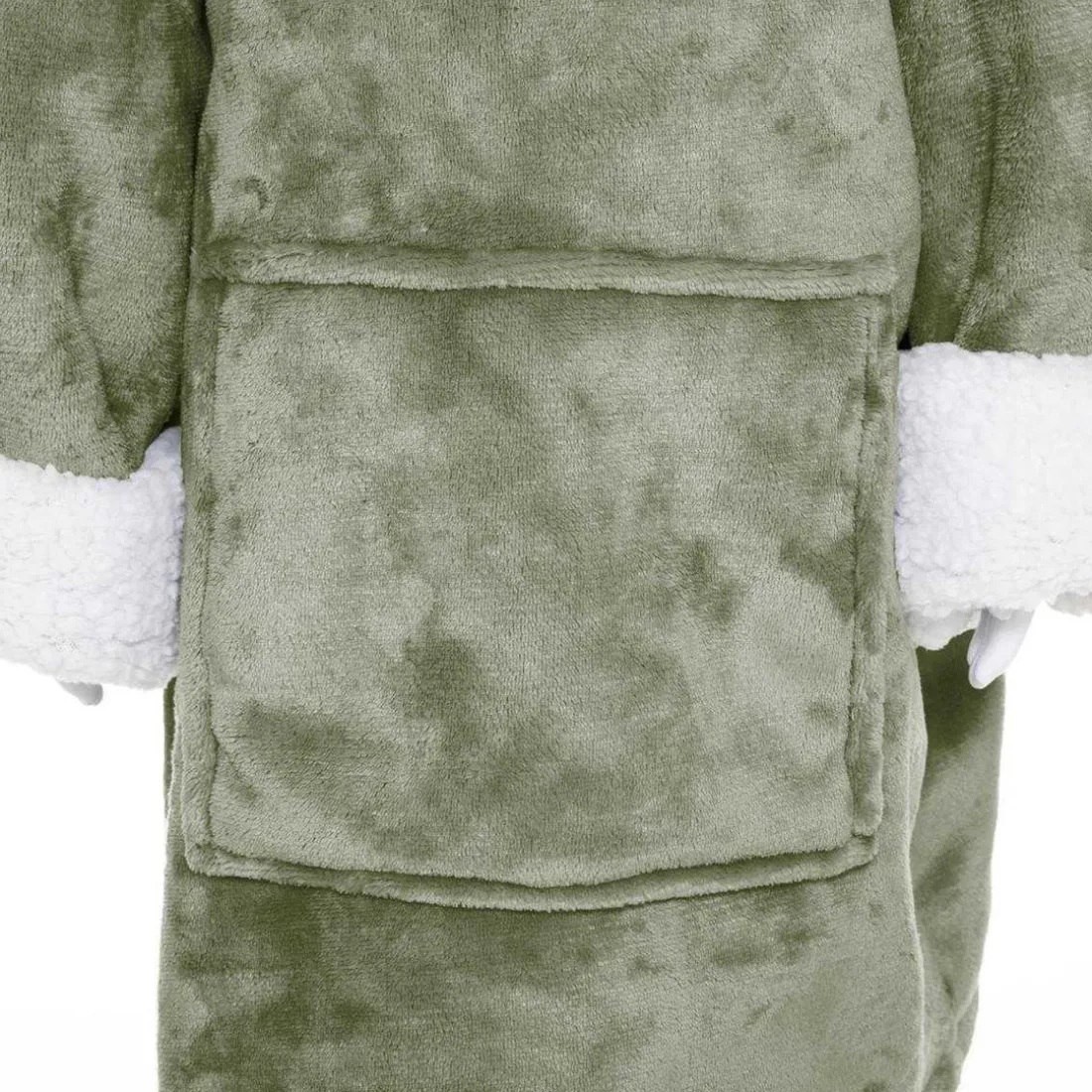 Plaid Poncho Enfant Capuche Dino