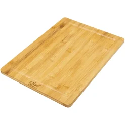 Planche à découper avec couteaux en bambou
