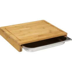 Planche Décorative en Bambou 35 x 28 Bac Inox