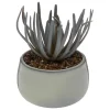 Plante artificielle en pot en céramique