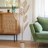 Plante décorative en métal et jute ROSINETTE beige
