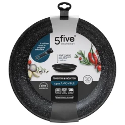 Poêle aluminium pressé amovible 30 cm