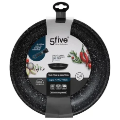 Poêle aluminium pressé amovible 24 cm