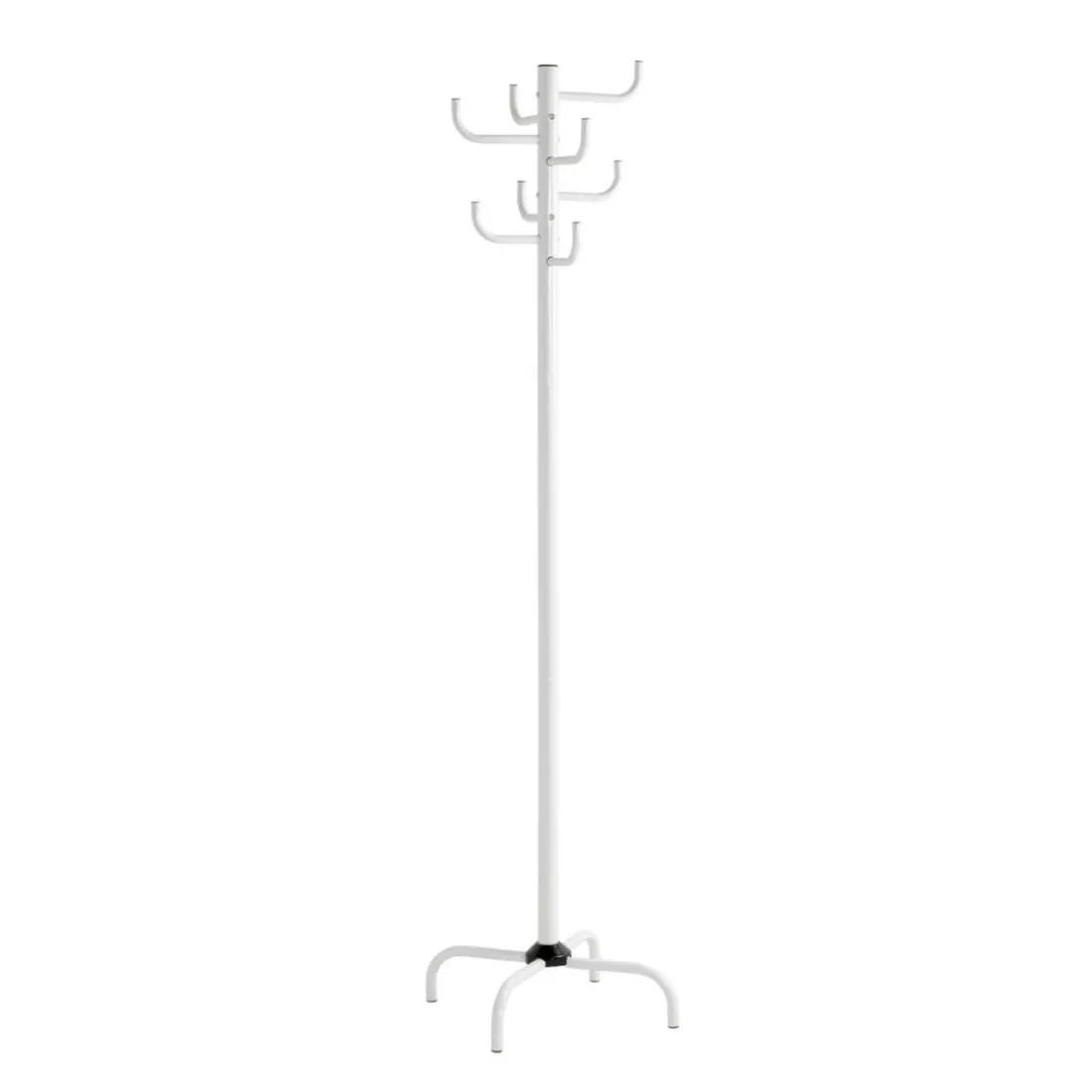 Porte manteau blanc en acier