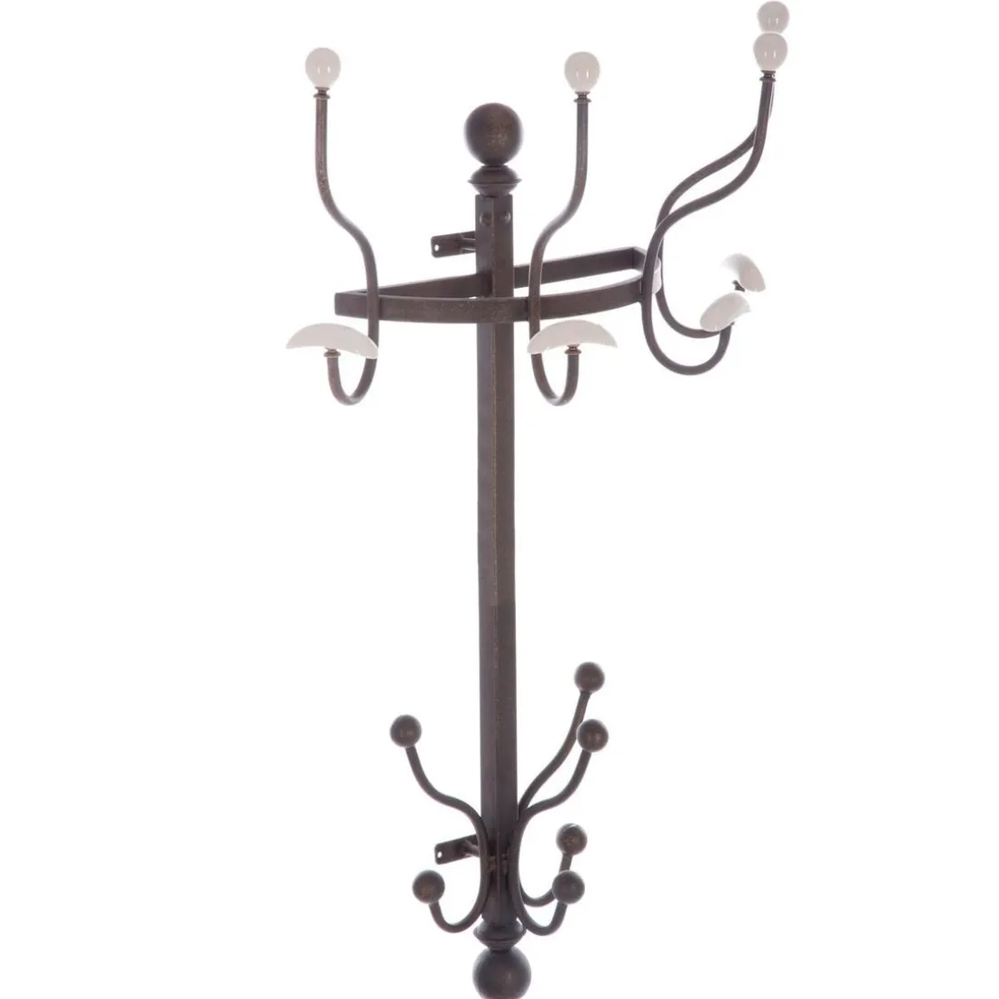 Porte manteau mural boule