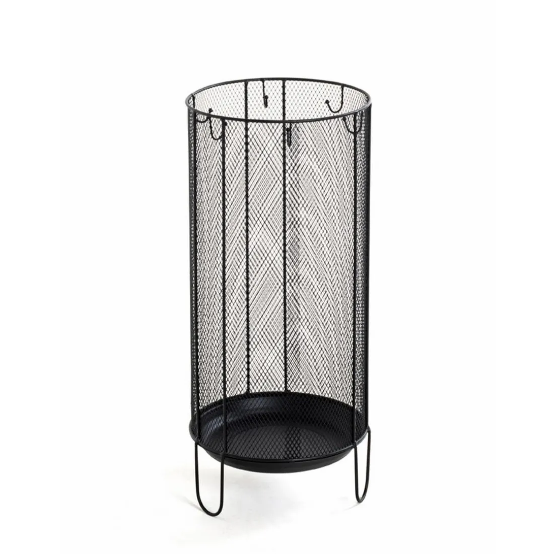 Porte parapluies Noir en Métal