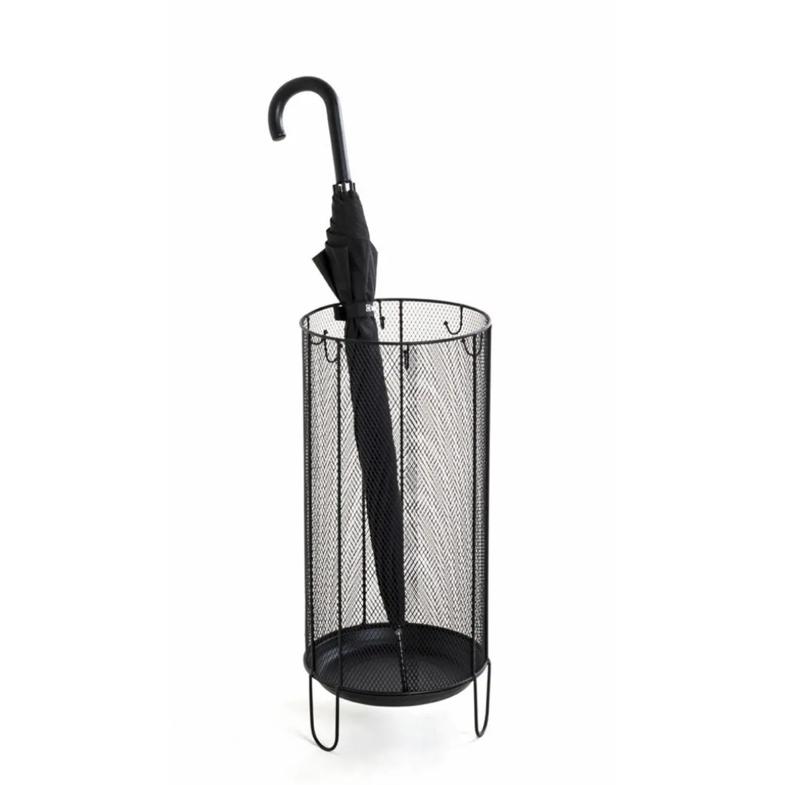 Porte parapluies Noir en Métal