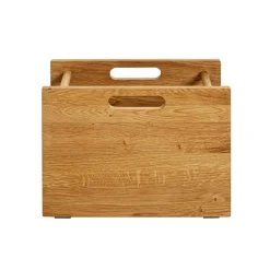 Porte revues en bois de chêne huilé