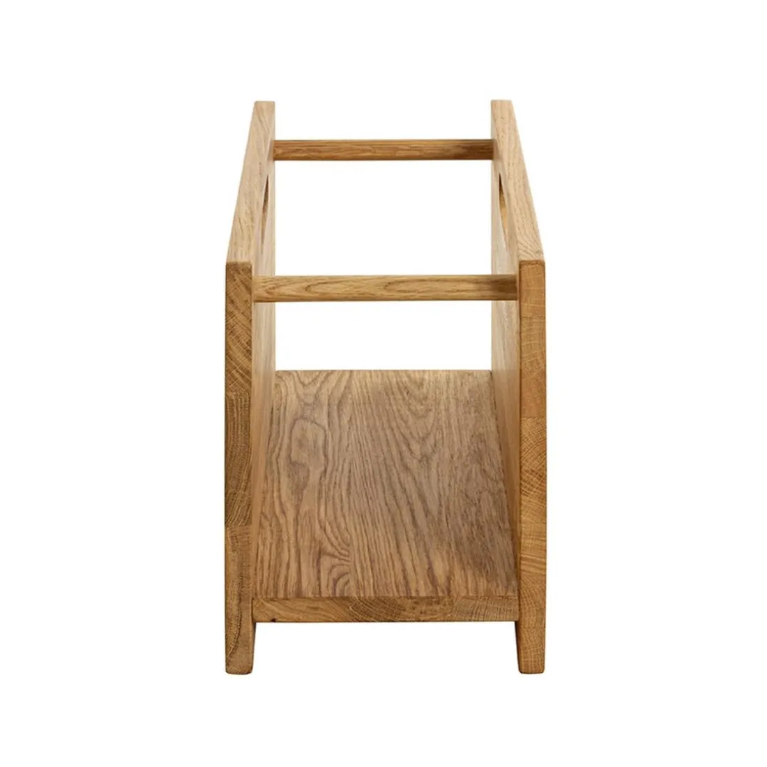 Porte revues en bois de chêne huilé