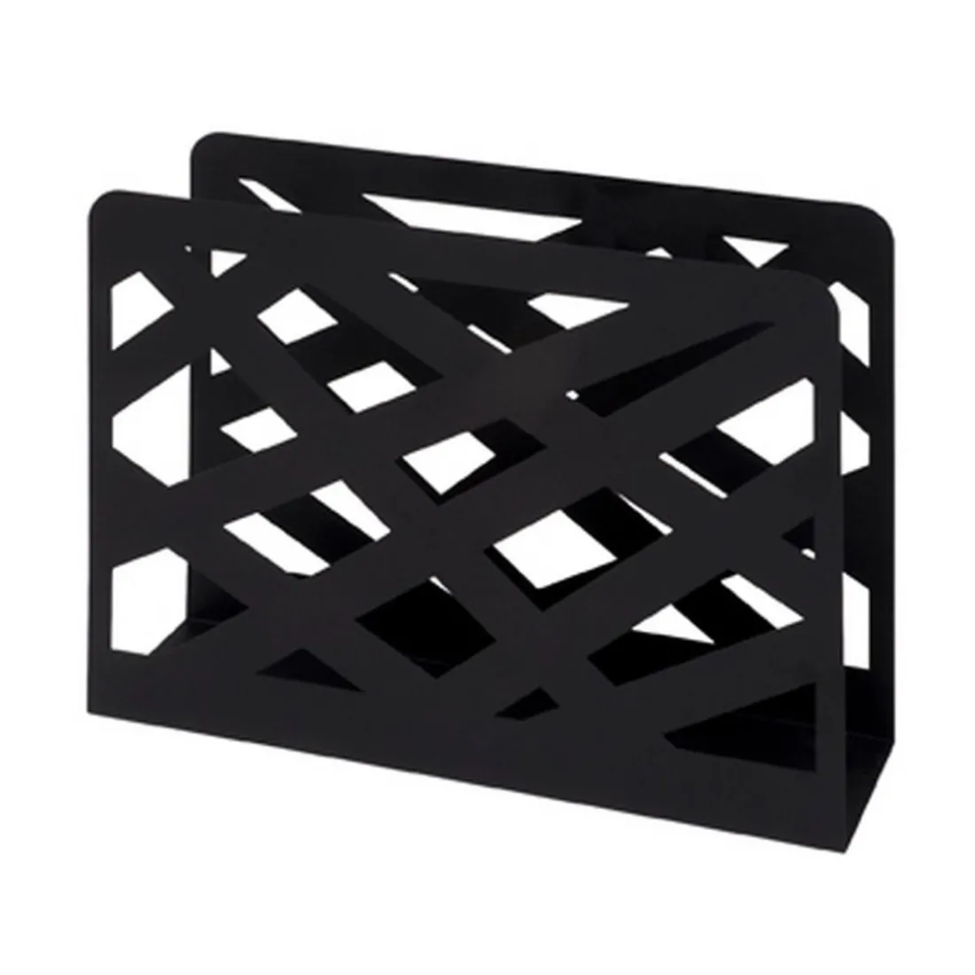 Porte revues noire en métal