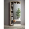 Porte-manteau 2 portes avec miroir
