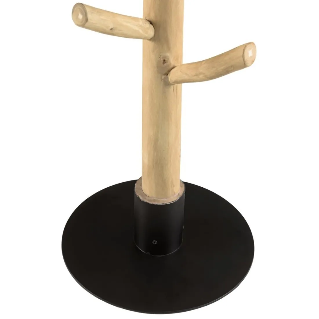 Porte-manteau multibranches en Teck naturel WILL Beige