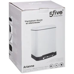 Poubelle blanche Ariane 6Lvoir