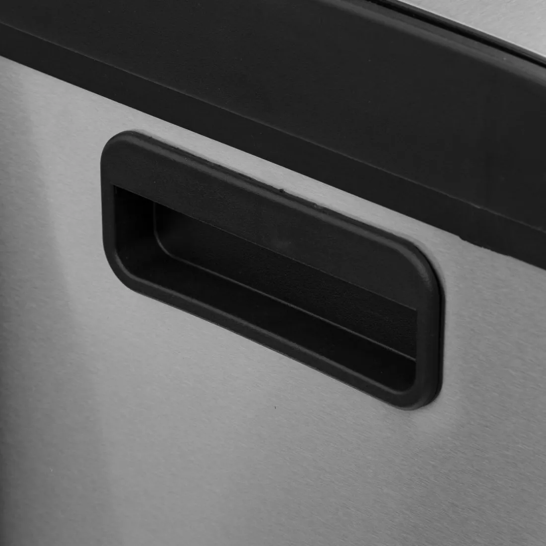Poubelle de tri Ariane 30+30 en inox