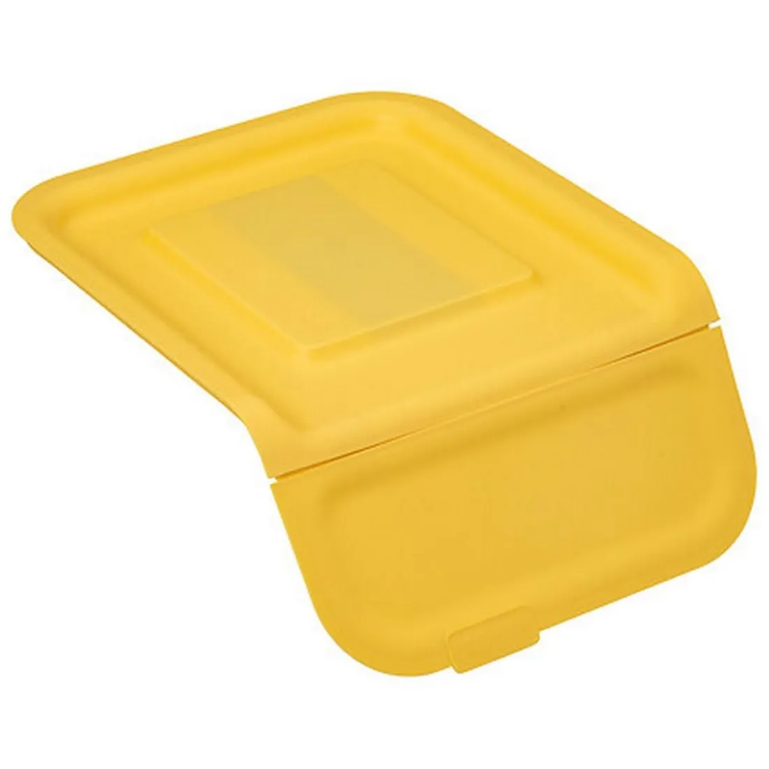 Poubelle plastique 20L - jaune