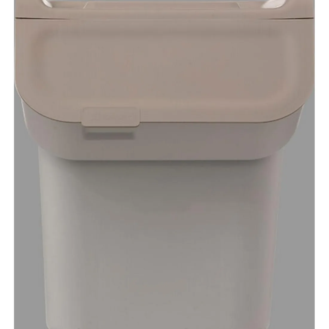 Poubelle plastique 20L - marron