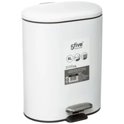Poubelle Siliflex 6 L Blanc