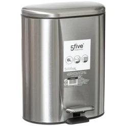 Poubelle Siliflex 6 L Inox