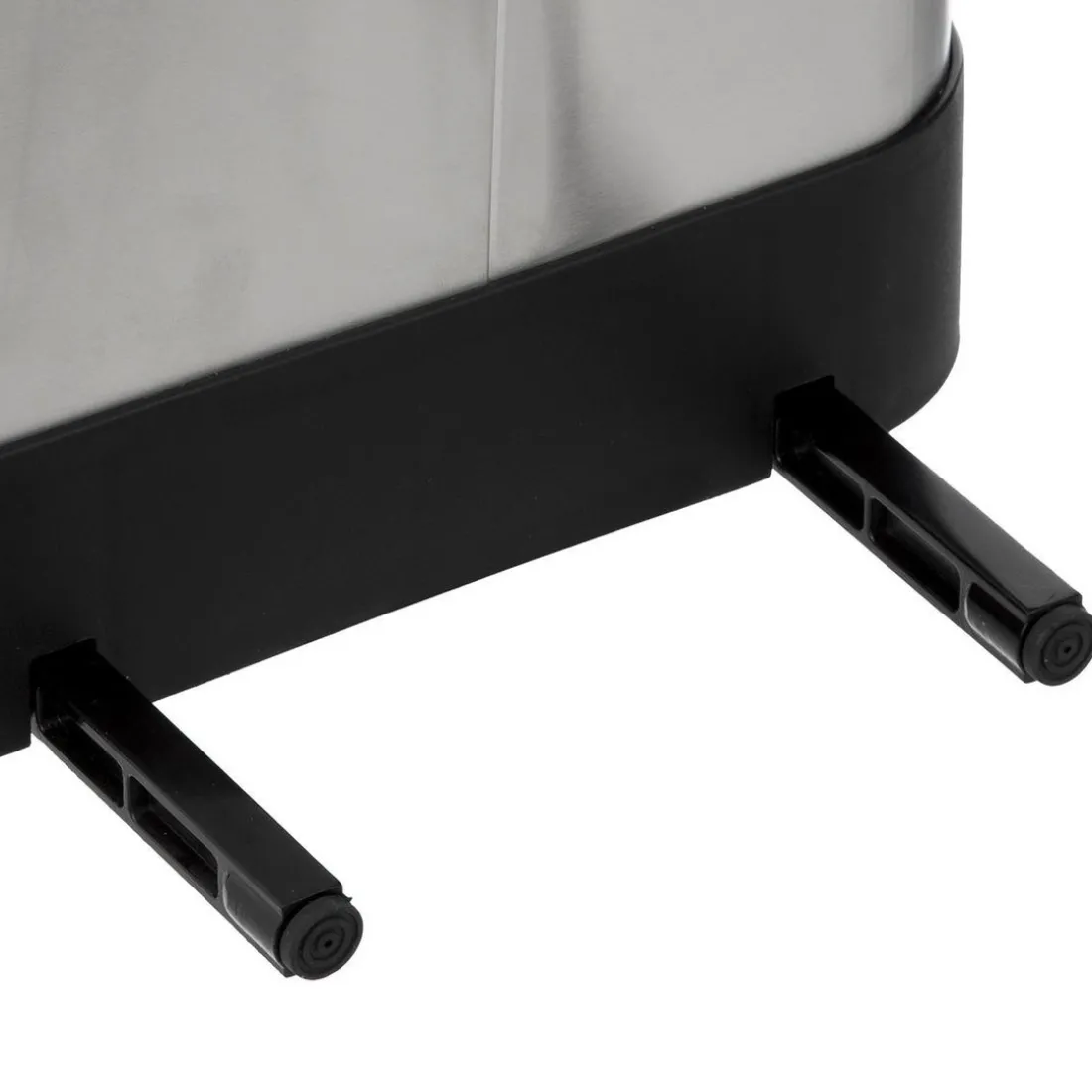 Poubelle slim à pédale métal 30L