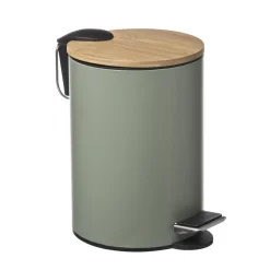 Poubelle Soft Close Trio Kaki 3 l