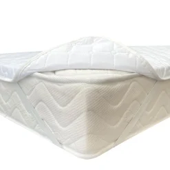 Protège matelas PLATEAU MICROFIBRE 90x190 blanc