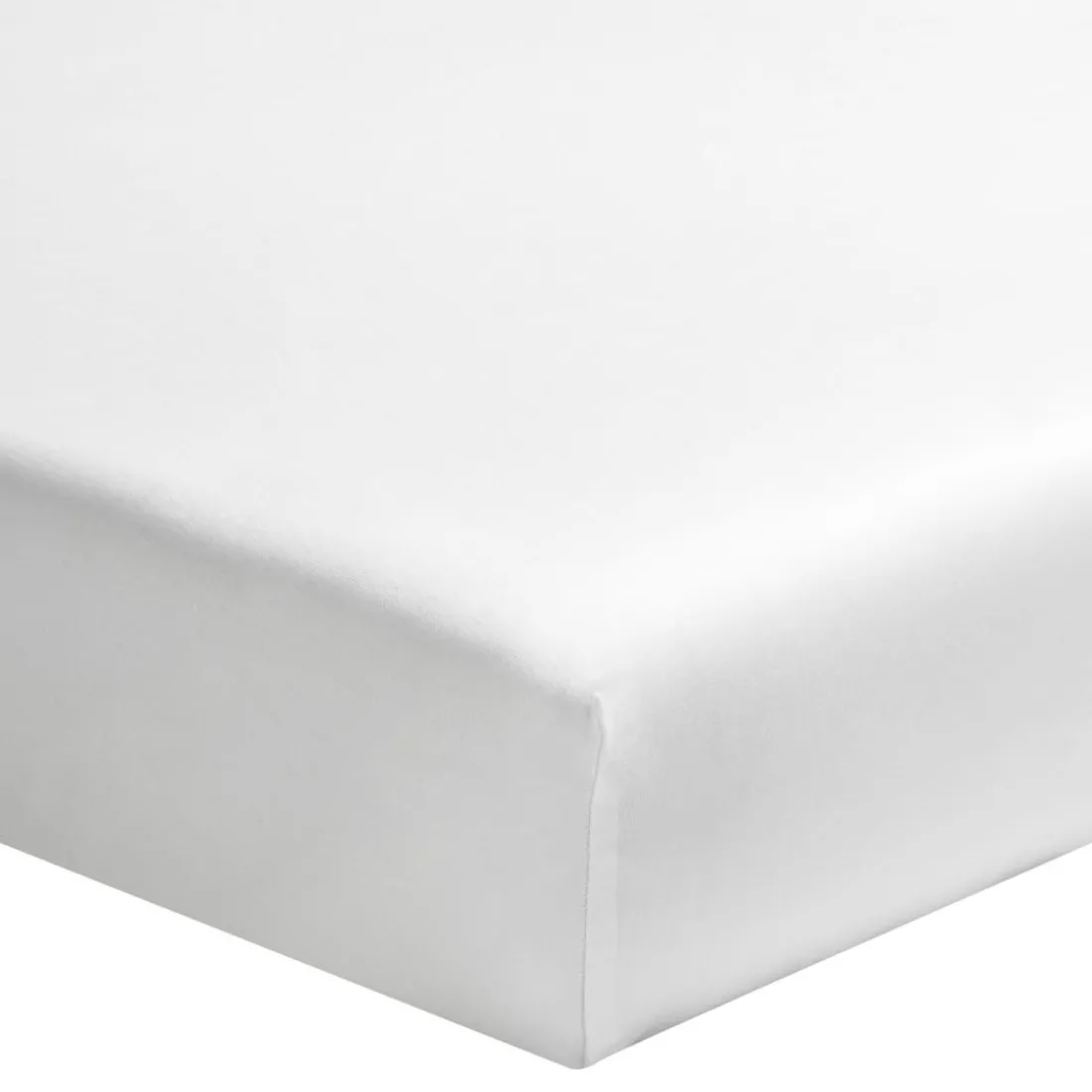 Protège-matelas molleton en coton 220gr/m², SÉRÉNITÉ Blanc