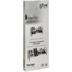Rangement chaussures - 22 pairesvoir