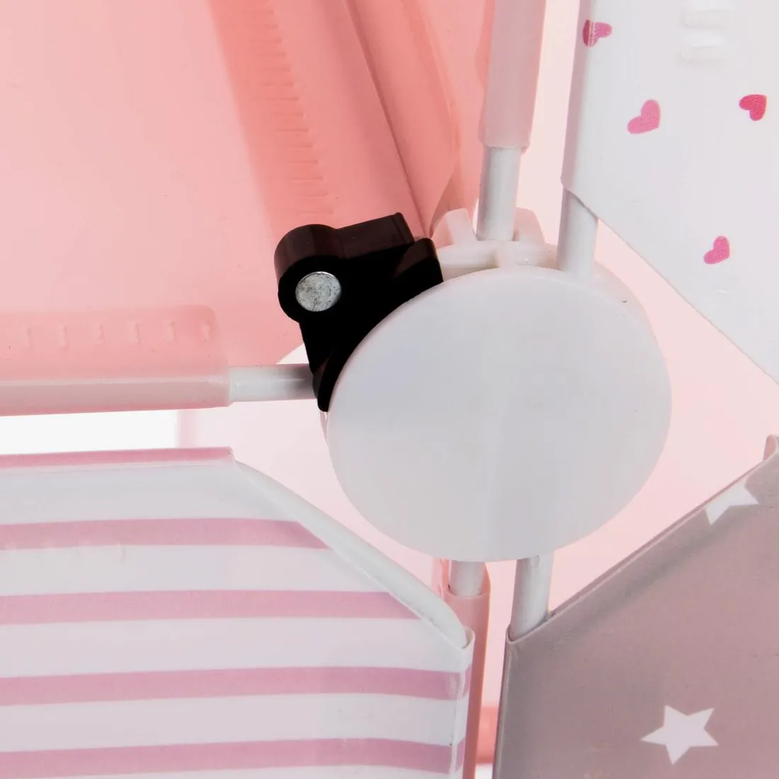 Rangement château rose