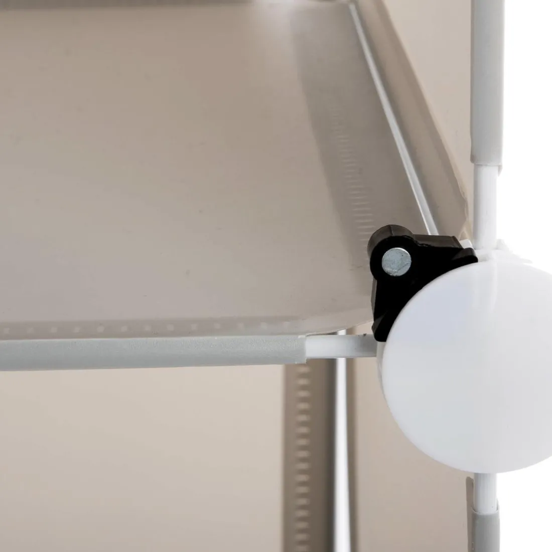 Rangement colonne gris