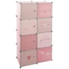 Rangement Penderie Rose