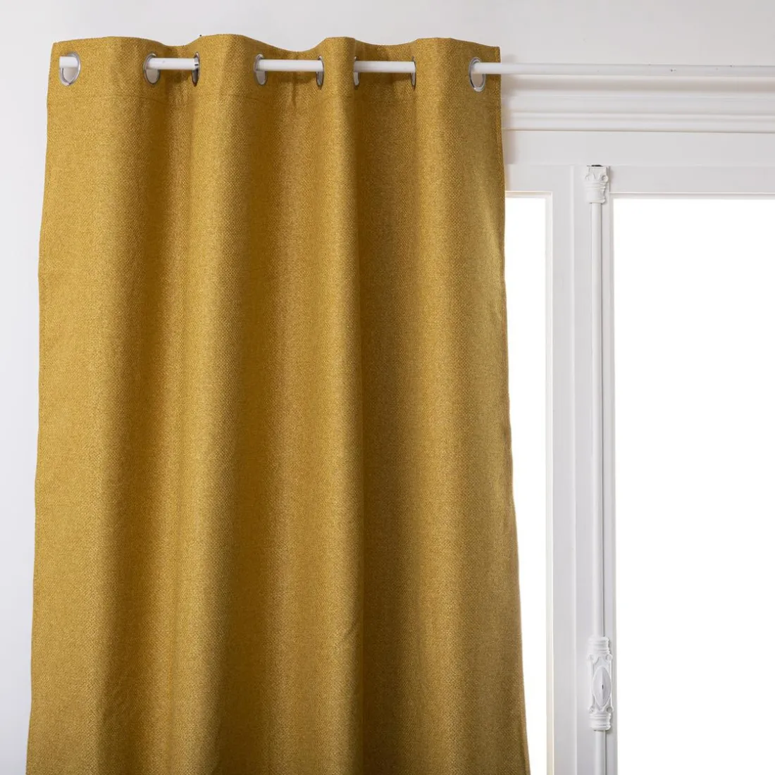 Rideau occultant et isolant thermique 140x260cm - ocre