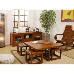 Rocking Chair EDEN Bois Mindi