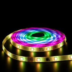 Ruban Led avec secteur+Bluet RGB L500cm Multicolore