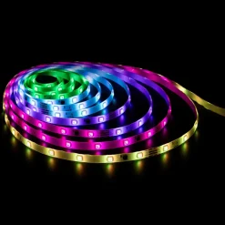 Ruban Led avec secteur+Bluet RGB L500cm Multicolore