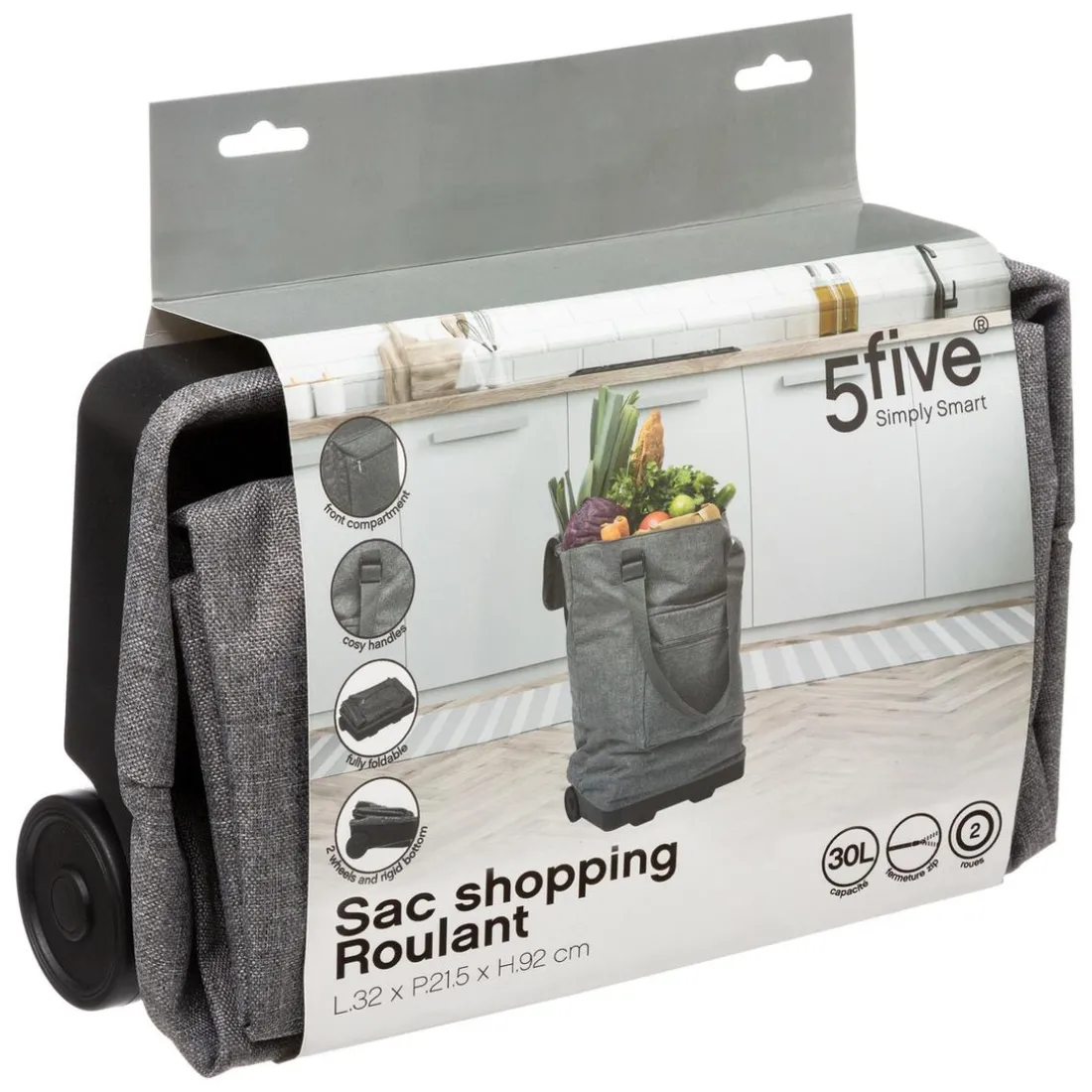 Sac Shopping Roulant