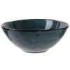 Saladier 3l D28cm H11cm au gres du temps bleu FARRELL