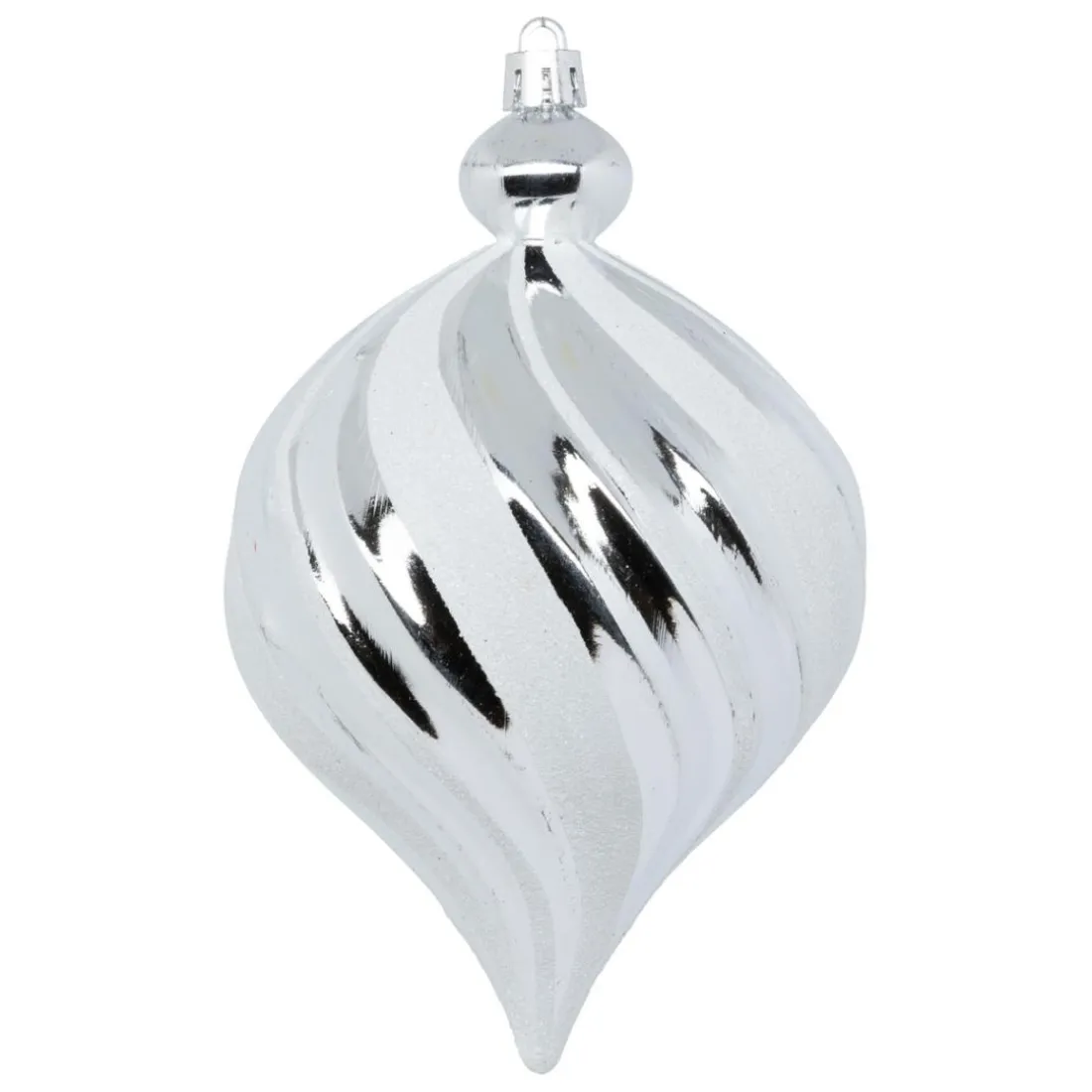 Set 6 boules Argent et blanc